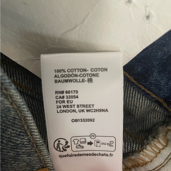 NWT Urban Outfitters BDG High-Waisted Cowboy Jeans. Size 28 - Picture 12 of 14